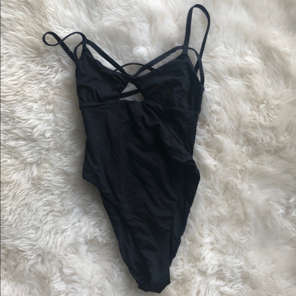 Black one piece